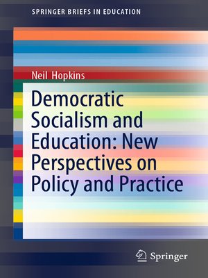 cover image of Democratic Socialism and Education